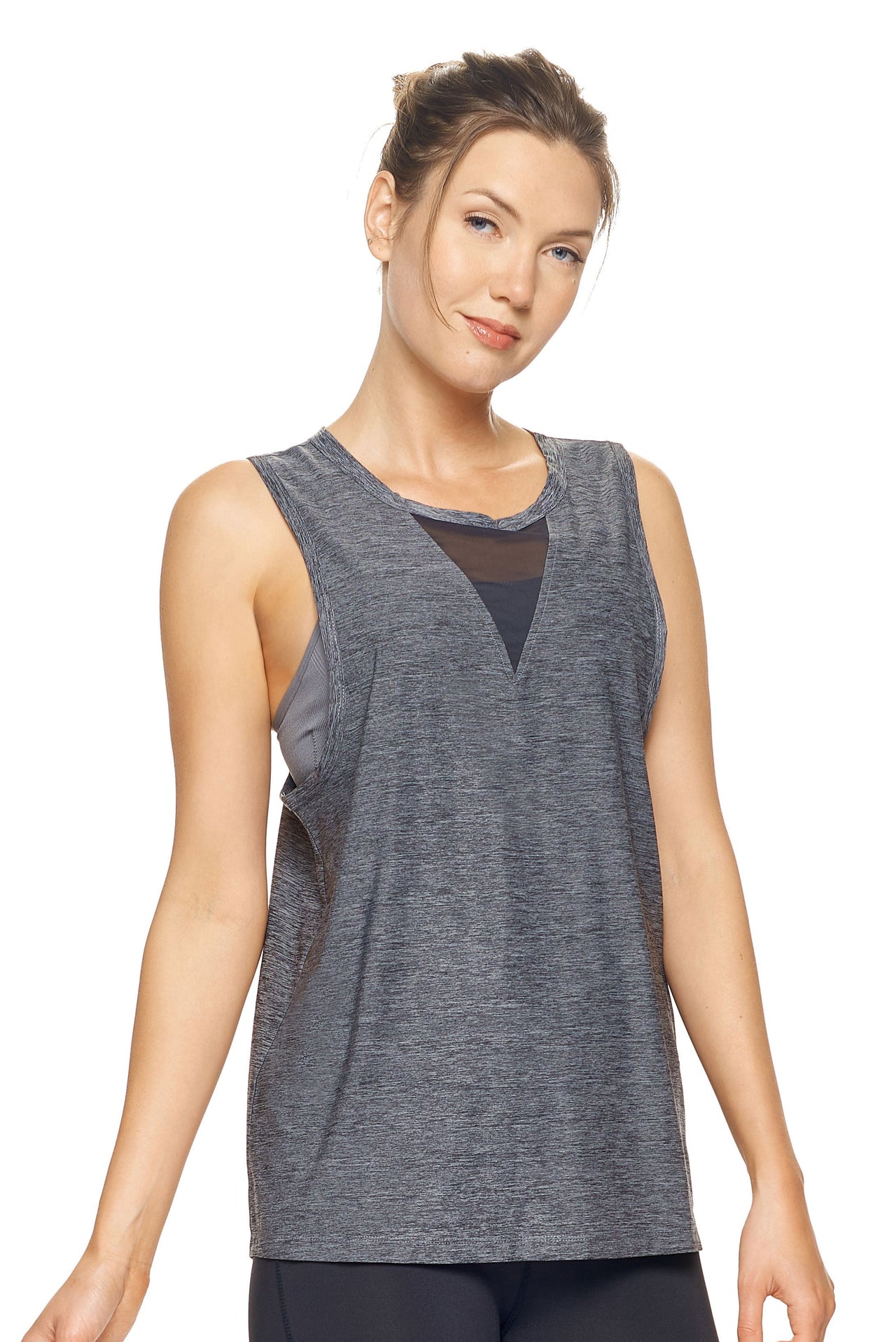 Women's Tie Back Muscle Tee - 4 COLORS -