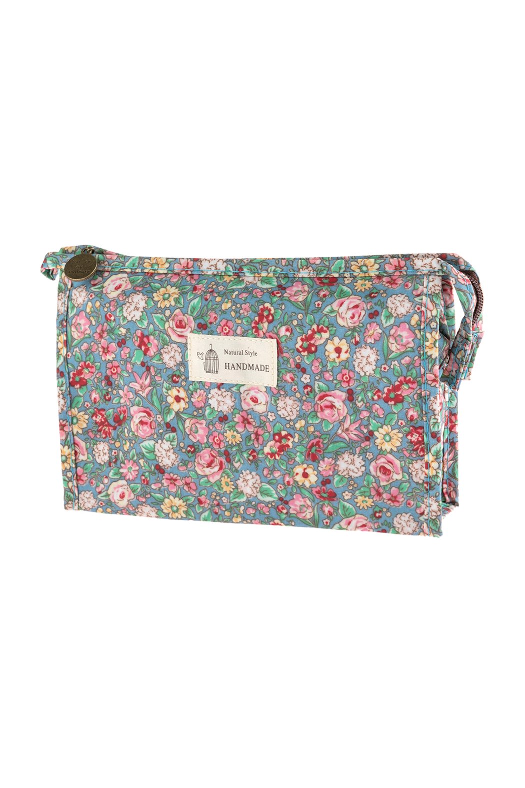 Riah Fashion - Floral Cosmetic Bags - 6 COLOR STYLES