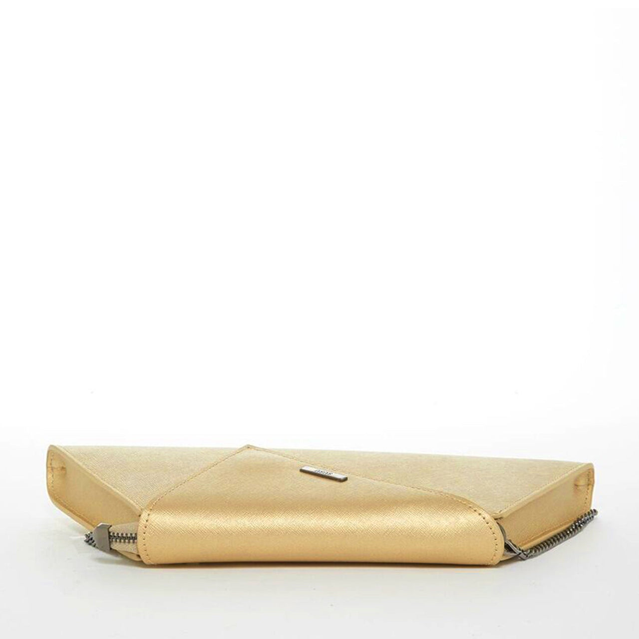 Angelica Metallic Gold Clutch -