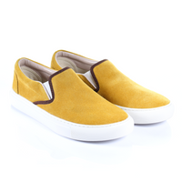 Thumbnail for Suede Slip on Sneaker (Mustard)