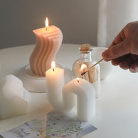 Thumbnail for Home Decor Candel S Shape Decorative Aromatic Candles - [28 DAY DELIVERY] - 2 COLORS - 2 SHAPES -