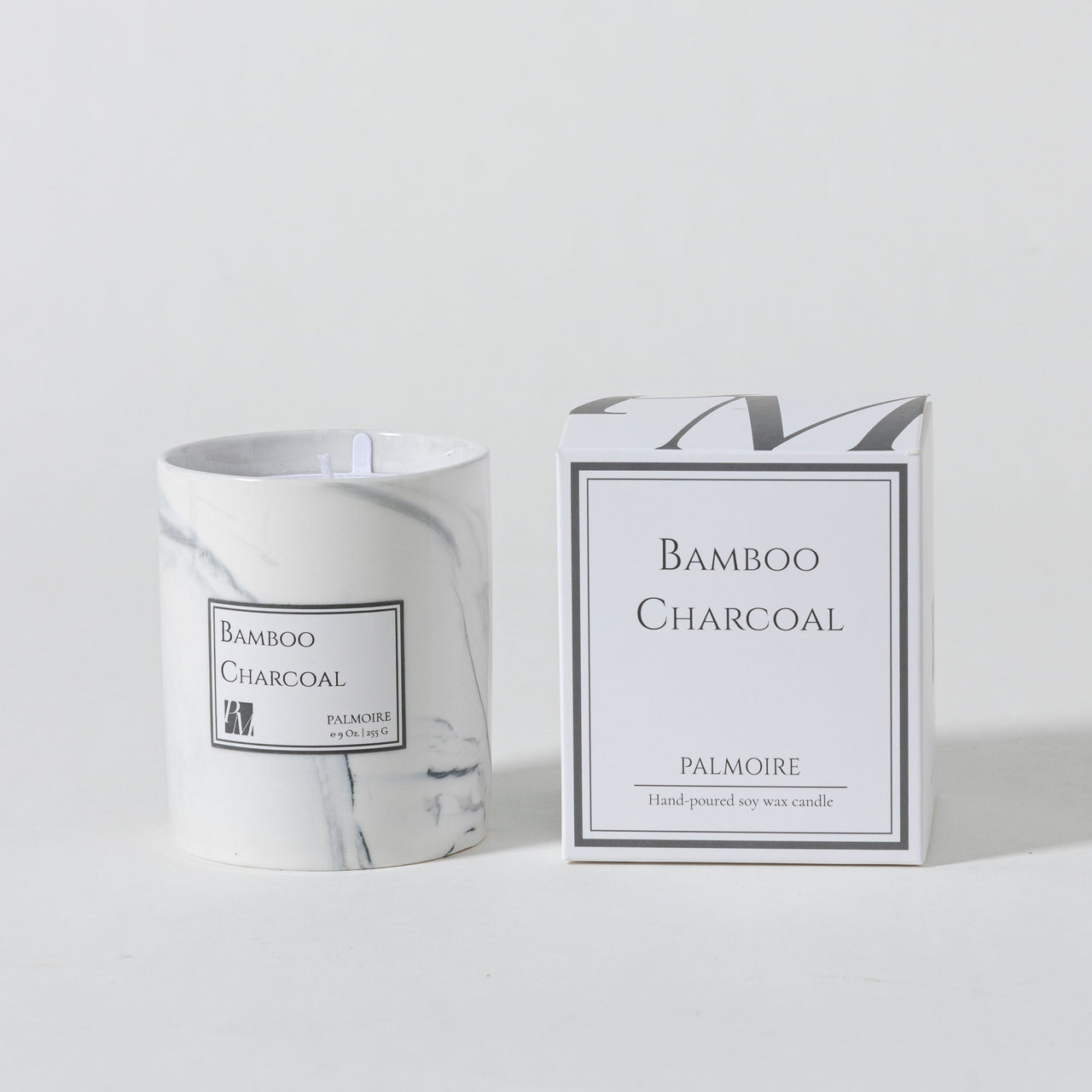 Palmoire - Bamboo Charcoal Soy Wax Candle -