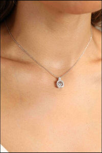 Thumbnail for Adored Moissanite 925 Sterling Silver Necklace