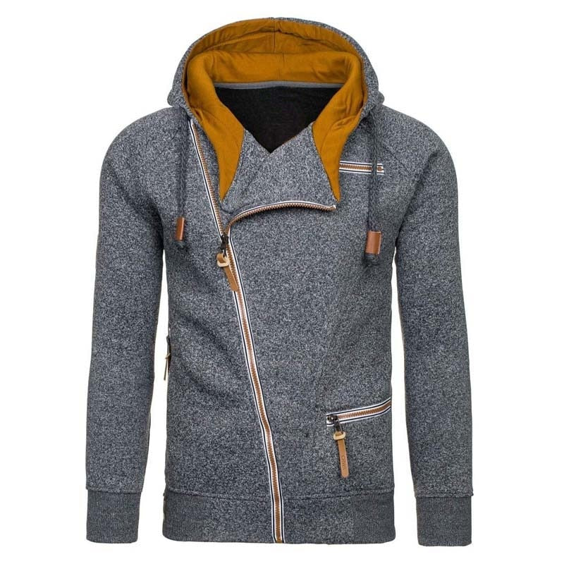 Casual Long Sleeve Mens Hoodie Sweatshirt -  [30 DAY DELIVERY]  - 3 COLORS -