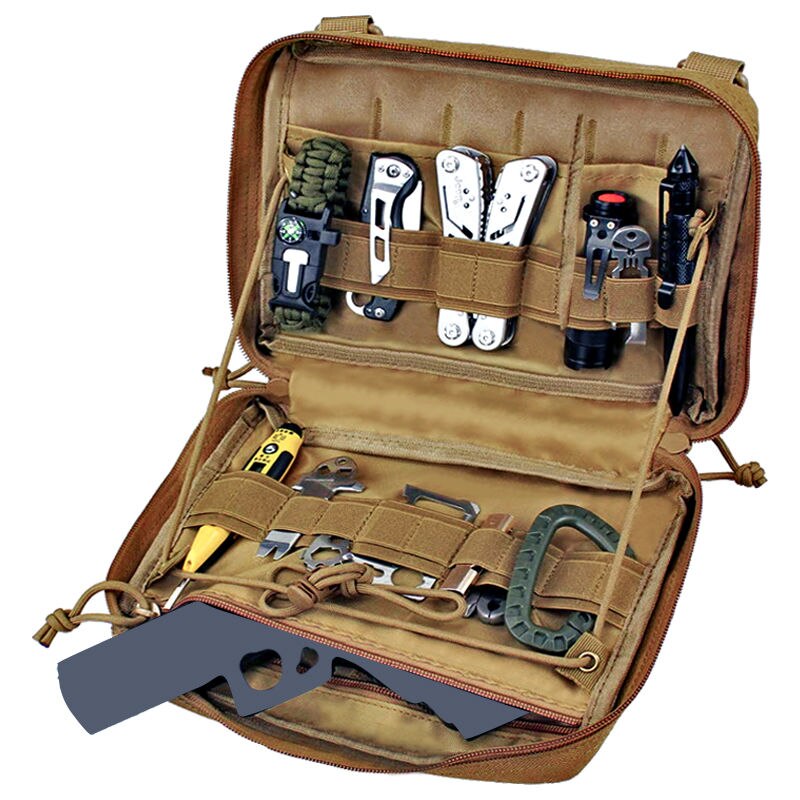 Tactical Bag - Medical Kit - Molle Military Pouch Bag  - Supplies not included - demo only - [25 DAY DELIVERY] - 5 COLORS -