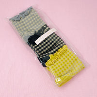 Thumbnail for Ellison & Young - Ruffled Edge Gingham Sock Set -