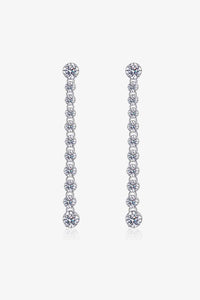 Thumbnail for Adored 1.18 Carat Moissanite Long Earrings