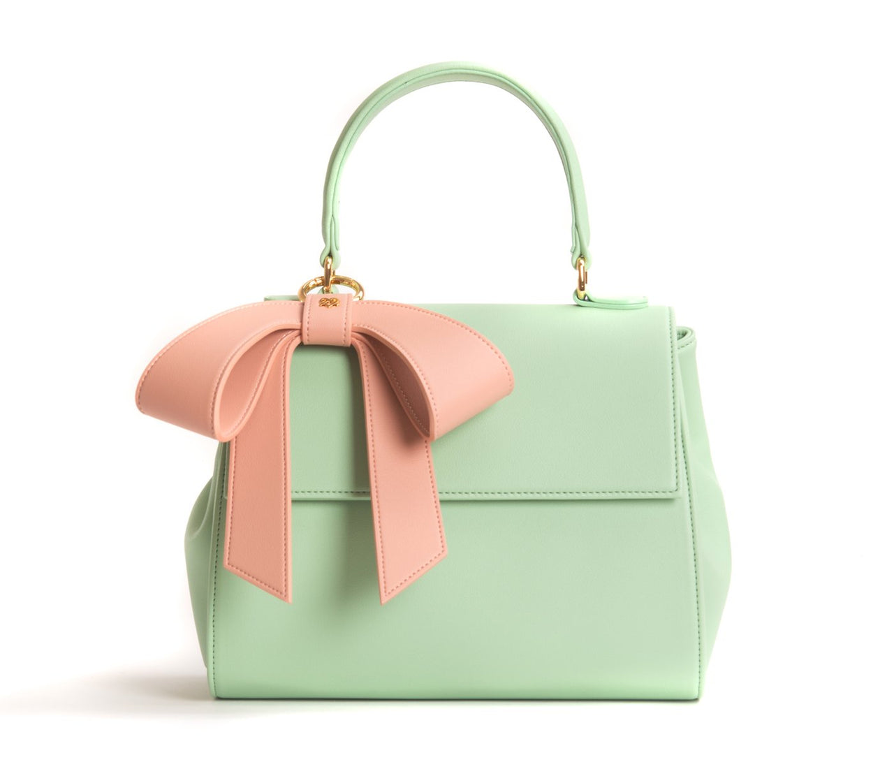 GUNAS NEW YORK - Cottontail - Mint & Light Pink Vegan Leather Bag - 1 COLOR -