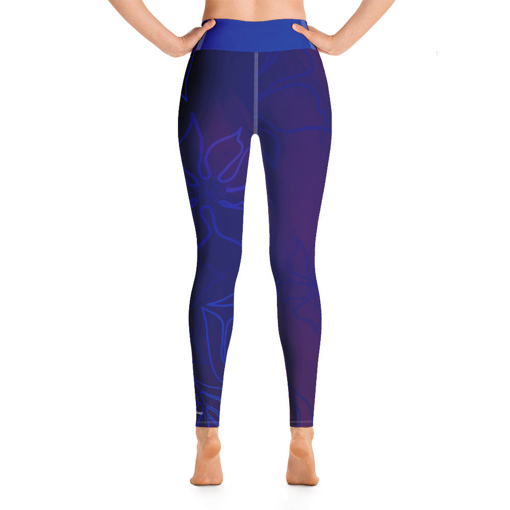 FYC - Women's All Day Comfort Yoga Aloha Full Length Leggings - 1 COLOR -