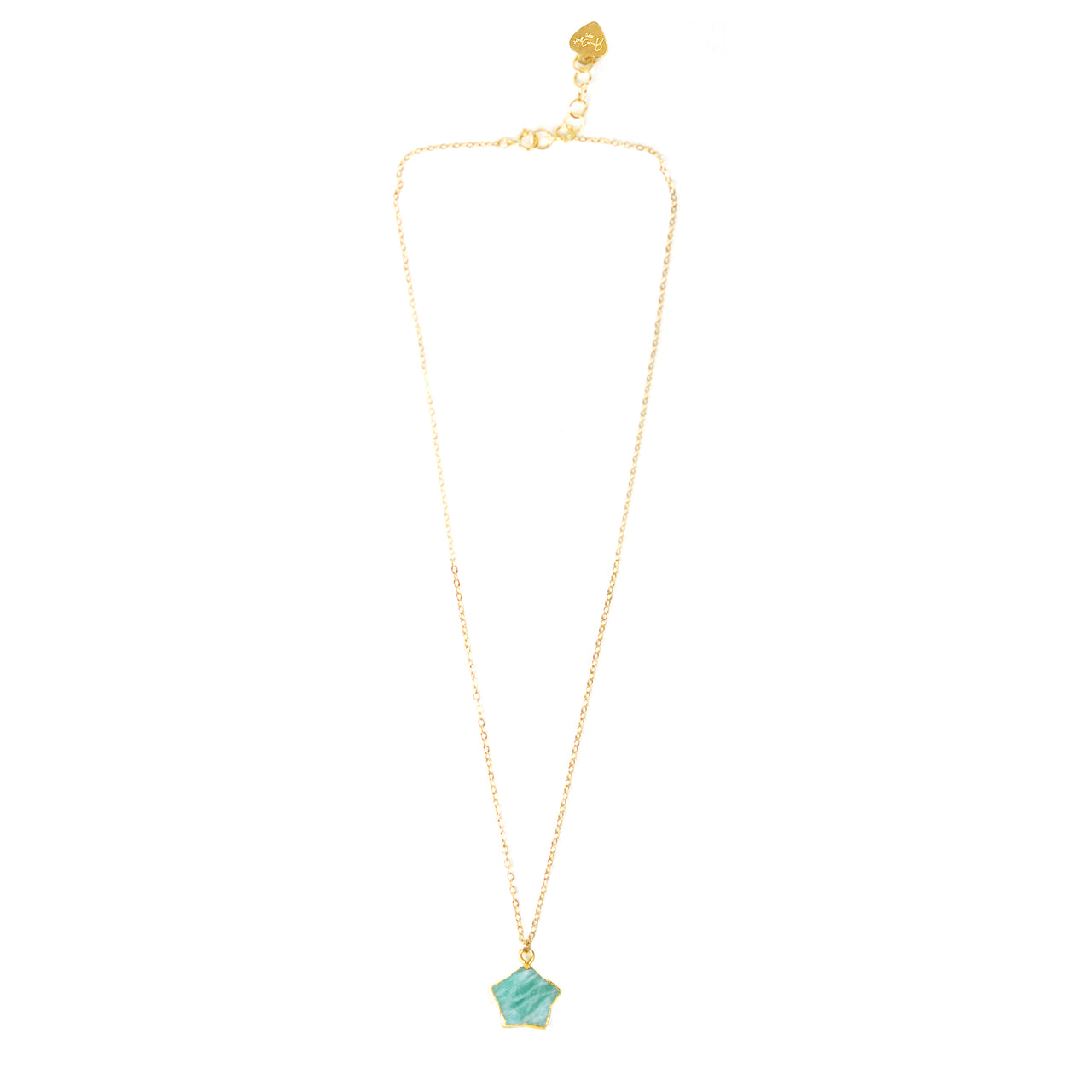 Gena Myint - Amazonite Star Necklace -