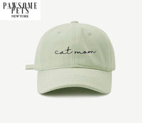 Thumbnail for Cat Mom Hat - Light Green Bean - 1 COLOR -