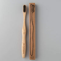 Thumbnail for J & L Naturals - Bamboo Toothbrush (Duo) - 2 PCS. - 4 WOODS - 4 BRISTLE COLORS -