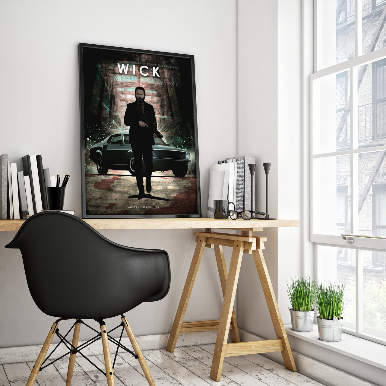 John Wick - USA Printed - 4 SIZES -