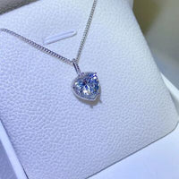 Thumbnail for 2 Carat Moissanite 925 Sterling Silver Necklace