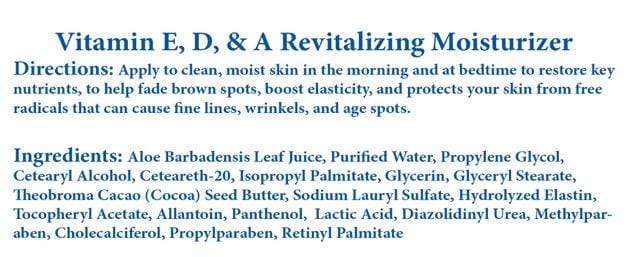 Danyel - Marli Revitalizing Vitamin EDA Cream -