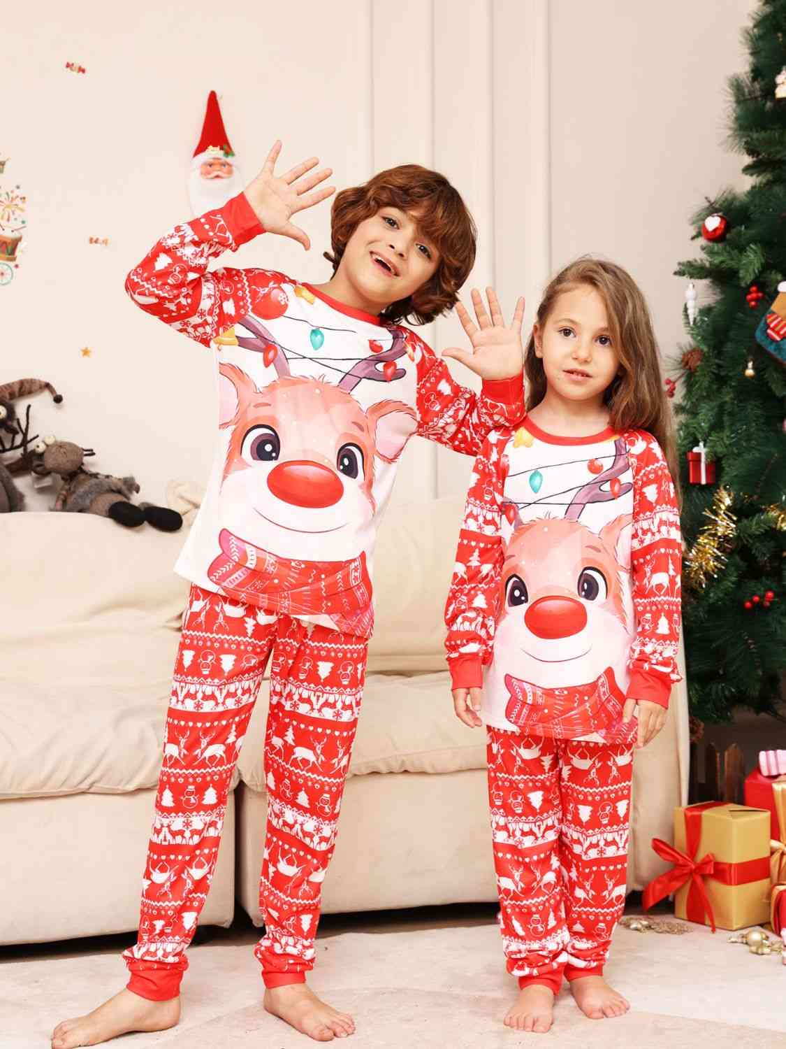 KIDS Christmas Long Sleeve Top and Pants Set - T -