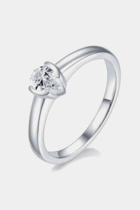 Thumbnail for Moissanite 925 Sterling Silver Solitaire Ring