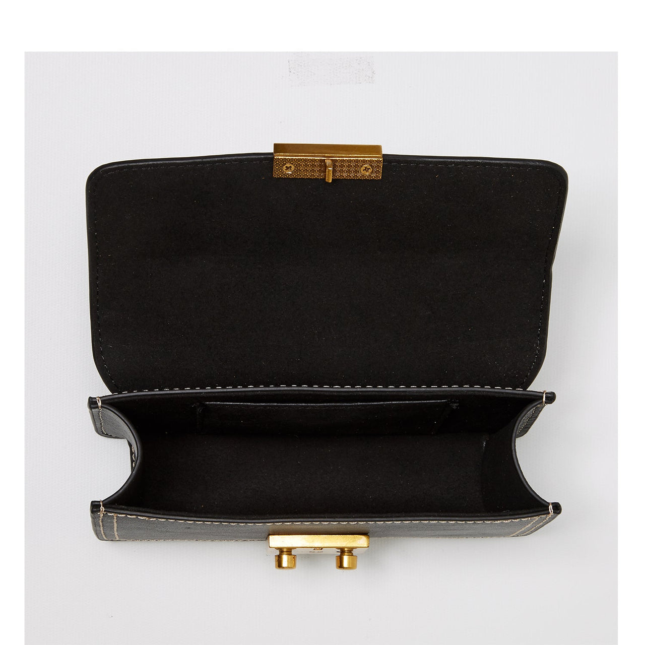 Black Mini Leather Bag -