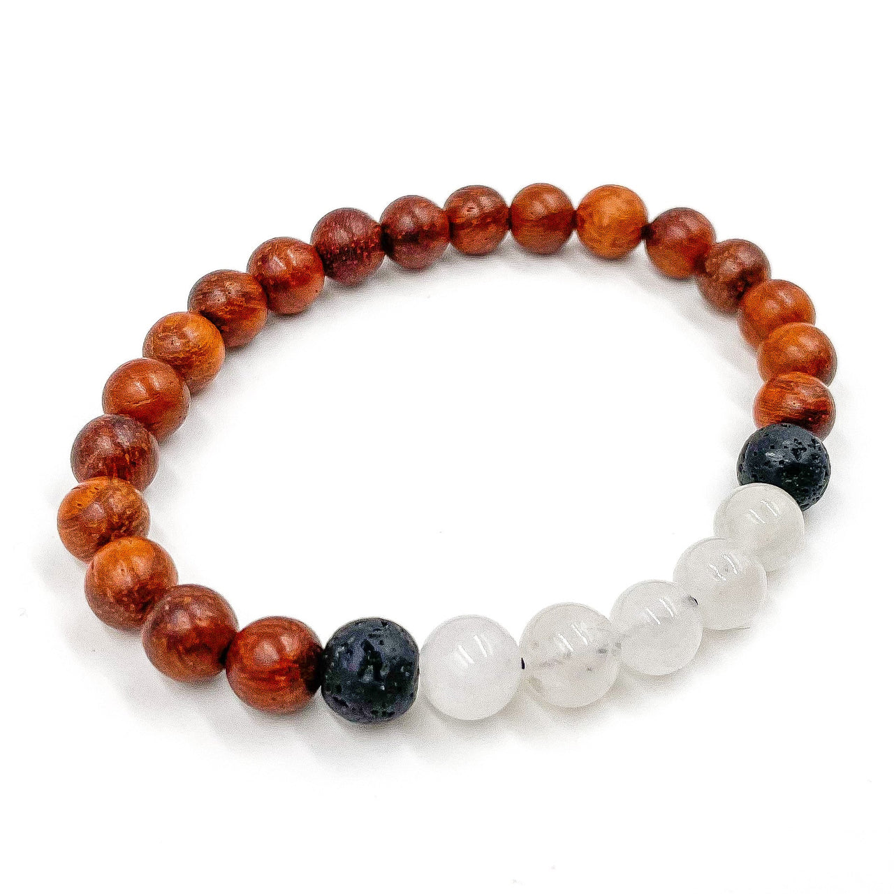 Kingston - Moonstone, Red Rosewood, & Lava Rock -