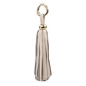 ClaudiaG - Purse Leather Tassel - Nude/Gold - 1 COLOR -