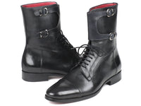 Thumbnail for Paul Parkman - Men's High Boots Black Calfskin -