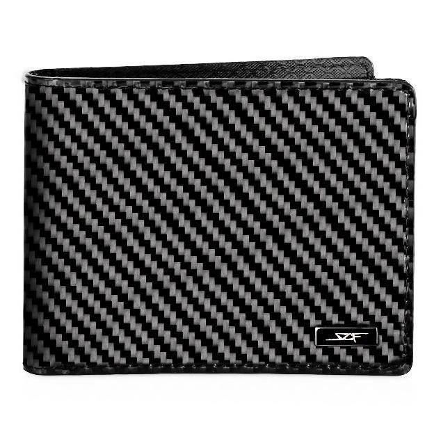 Simply Carbon Fiber - Real Flexible Carbon Fiber Bi-Fold Wallet -