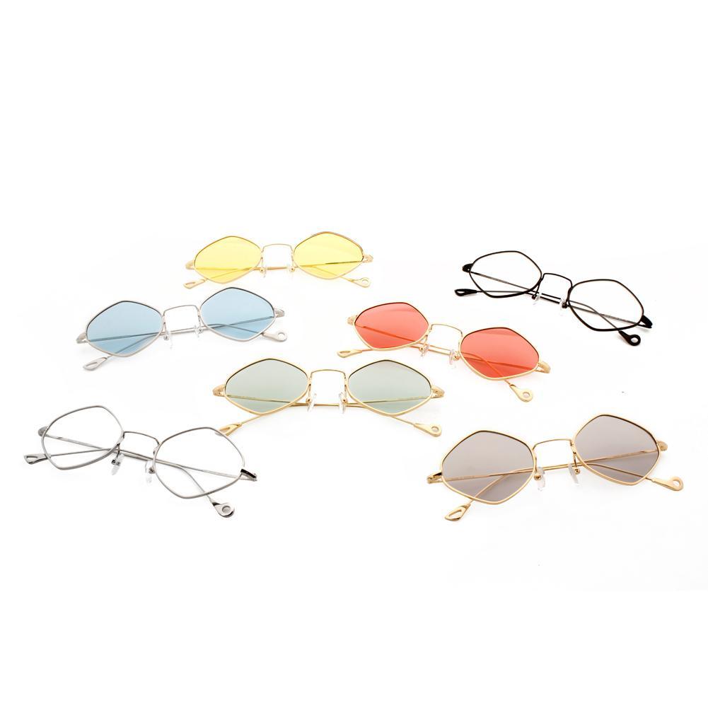 Barrington | S2020 - Slim Diamond Shape Fashion Sunglasses - 7 COLORS -