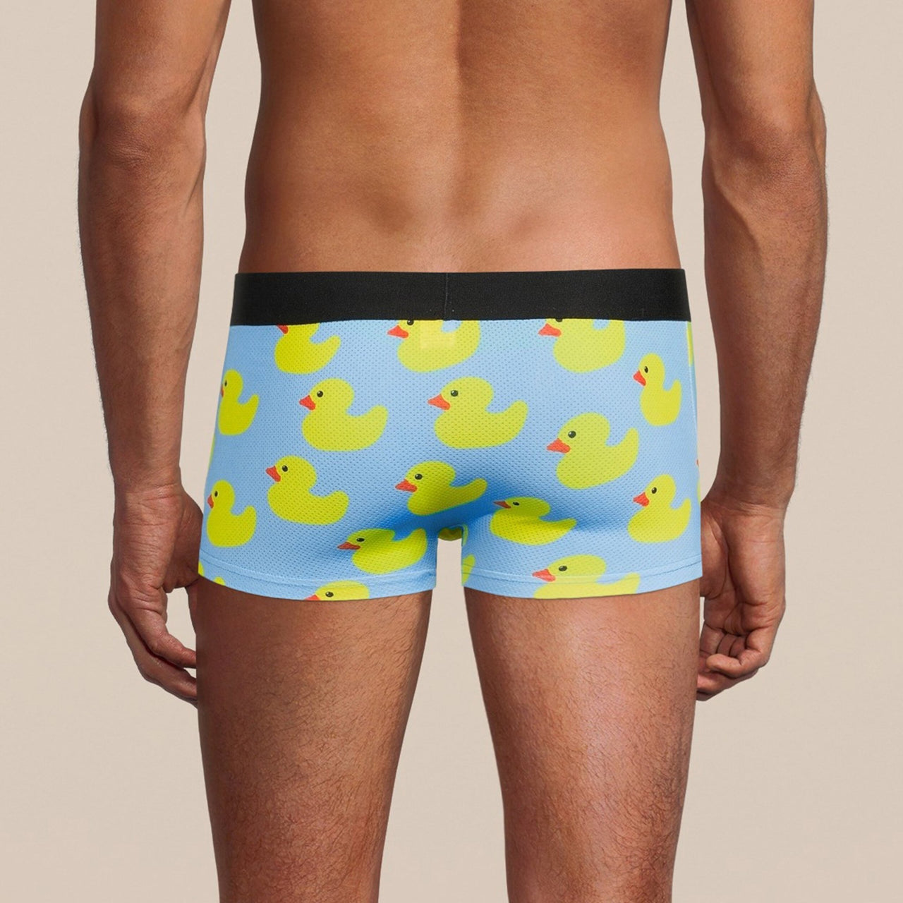 Men's Rubber Duckies Boxer Trunk Underwear -