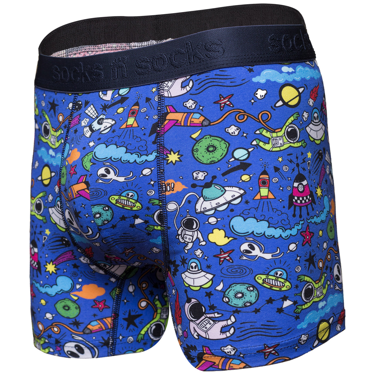 Men's Space Doddle Boxer Brief - 1 COLOR -