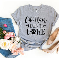 Thumbnail for Cat Hair Don't Care T-Shirt - 9 COLORS -