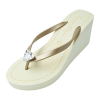 Thumbnail for SAND BY SAYA N.Y. - Triangle Studs-Women's High Wedge - 3 COLORS -