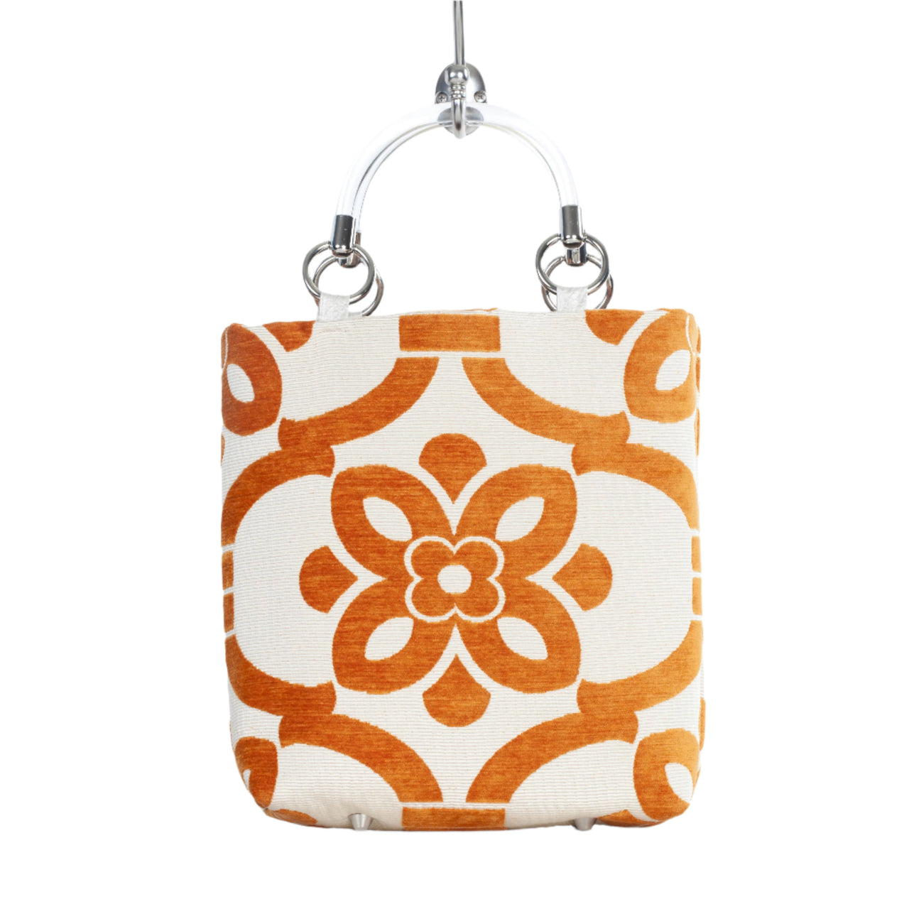 Stencil Orange Small Tote - 1 COLOR -