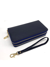 Thumbnail for Double Zip Around Wallet - 13 COLORS -