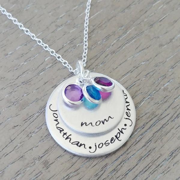 Personalized Mom Necklace -