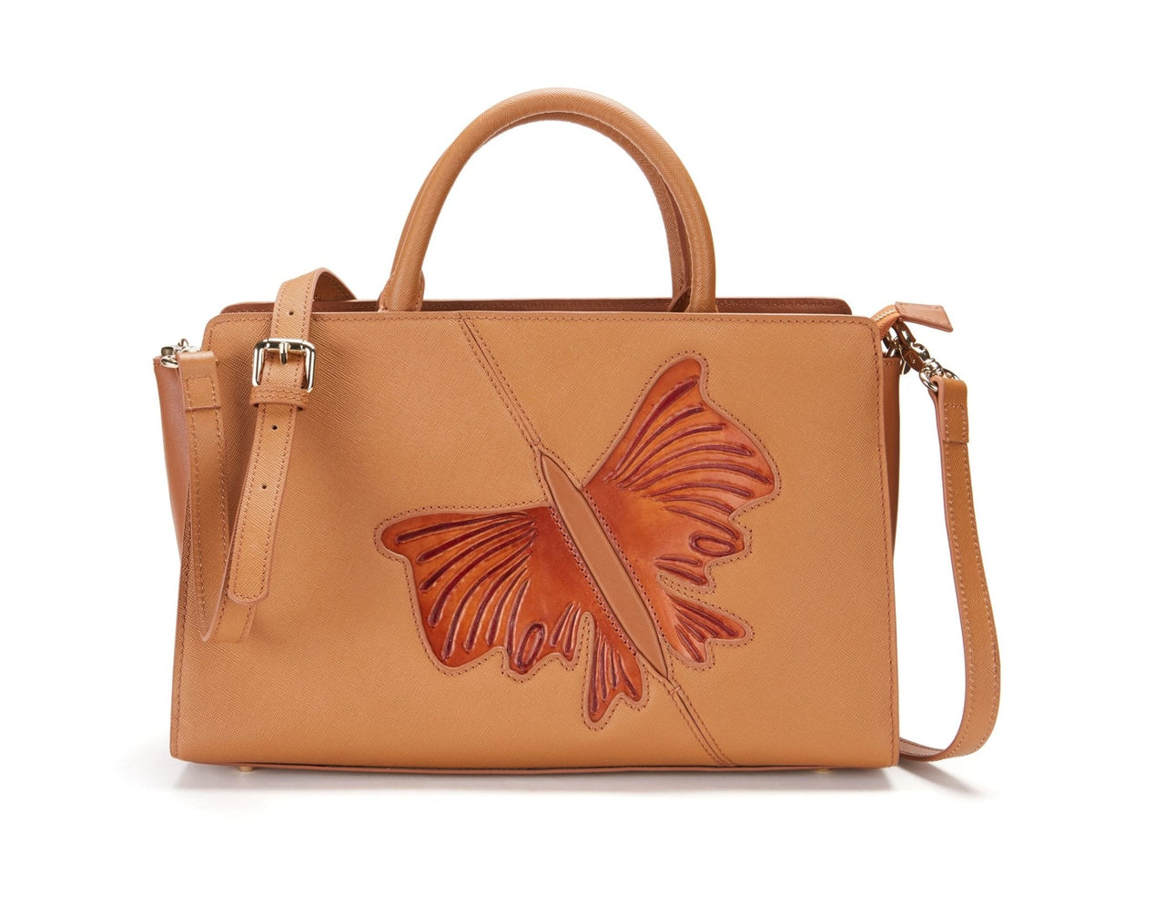 Bellorita - Butterfly Brown Satchel - 1 COLOR -