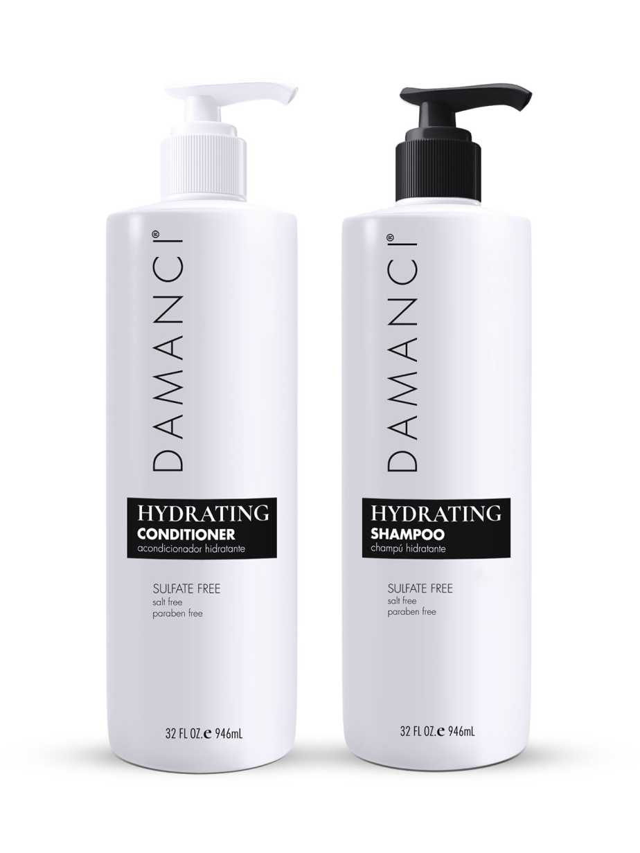 Damanci - Hydrating Shampoo and Conditioner - SET OF 2 - 3 SIZES -