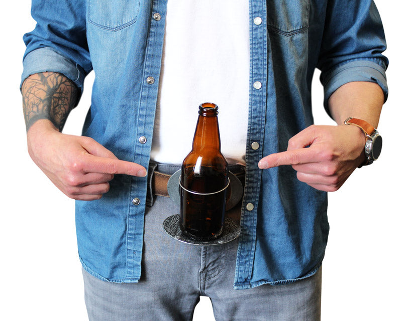 'Merica - Belt Buckle BEER HOLDER - Check it out !!