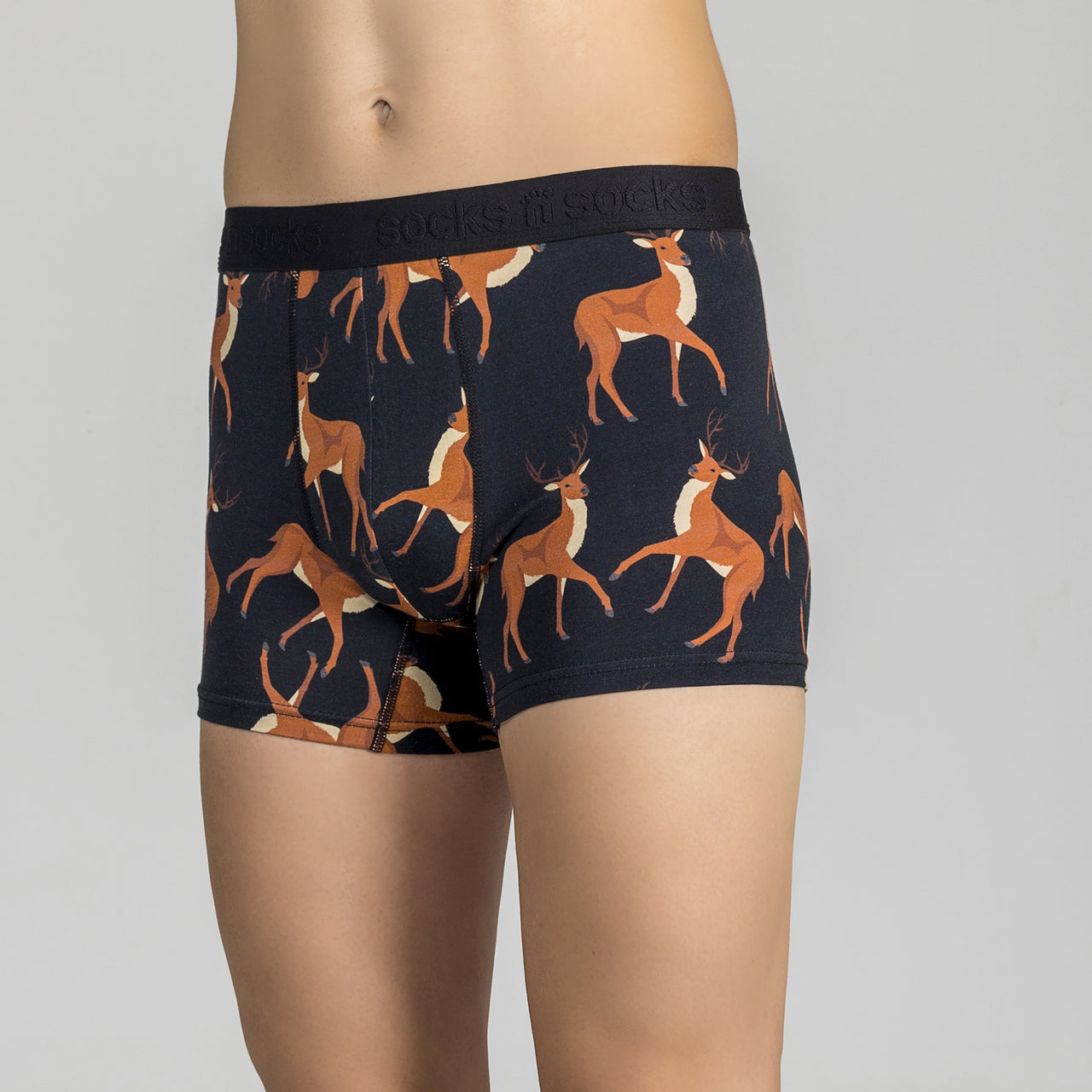 Men's Deer Boxer Brief - 1 COLOR -