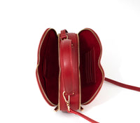 Thumbnail for GUNAS NEW YORK - Sweetheart - Red & Pink Vegan Crossbody Bag - 1 COLOR -