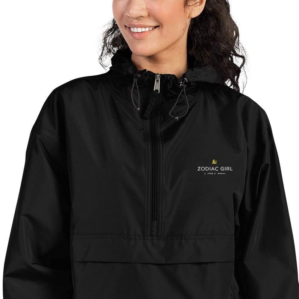 Zodiac Girl Coffee - Champion Pack-N-Go Jacket - Unisex - 1 COLOR -