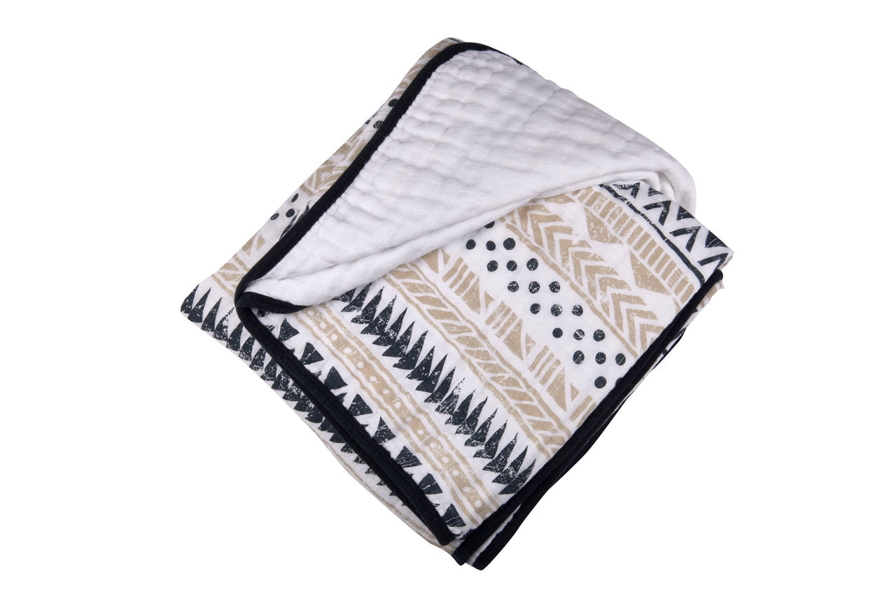 Pyramid Cotton Muslin Newcastle Blanket -