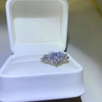 Thumbnail for 1 Carat Moissanite 925 Sterling Silver Ring