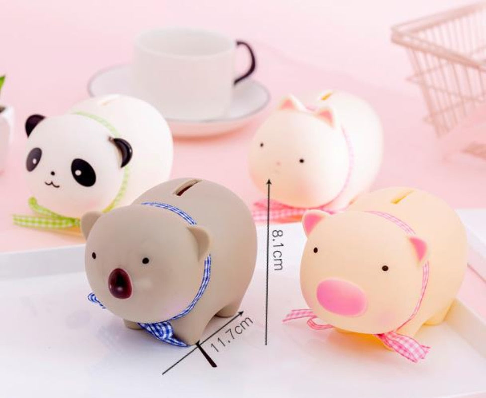 Piggy Bank - Kids Toys - Home Decor - [27 DAY DELIVERY] - 3 MORE ANIMALS / 5 COLORS -