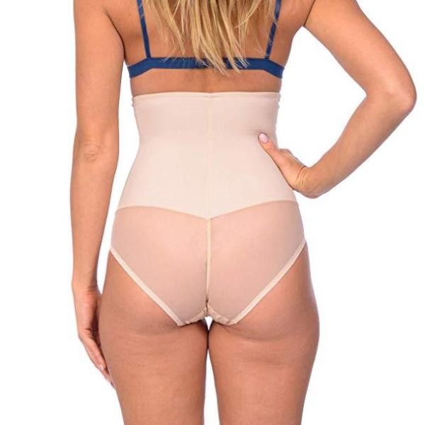 Hi Waist Shaper With Targeted Double Front Panel for Smooth Shaping Nude -