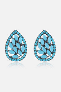 Thumbnail for Turquoise Stud Earrings - T - 8 STYLES -