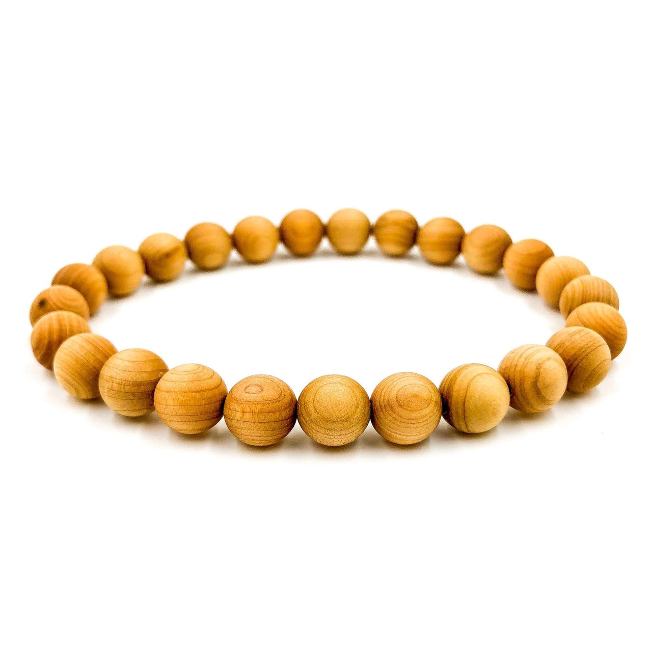 Union - Cedar Wood Mala Beaded Bracelet -