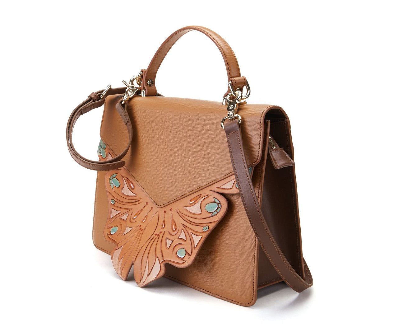 Bellorita - Wings Brown Shoulder Bag - 1 COLOR -