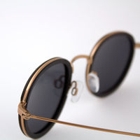 Thumbnail for Tommy Owens - Pasco - Featherlight Titanium & Wood Sunglasses - 1 COLOR -