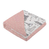 Thumbnail for Pearl Polka Dot and London, Paris, New York Newcastle Blanket -