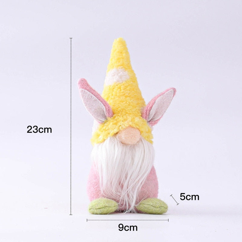 New Easter Gnome Rabbits - Handmade Reusable Home Decoration - Spring Bunny Ornaments - [14-20 DAY DELIVERY] - MULTIPLE TYPES & COLORS - CHECK US OUT! -